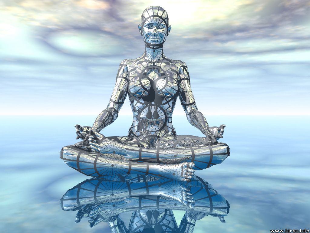 Robo meditation cult pictures