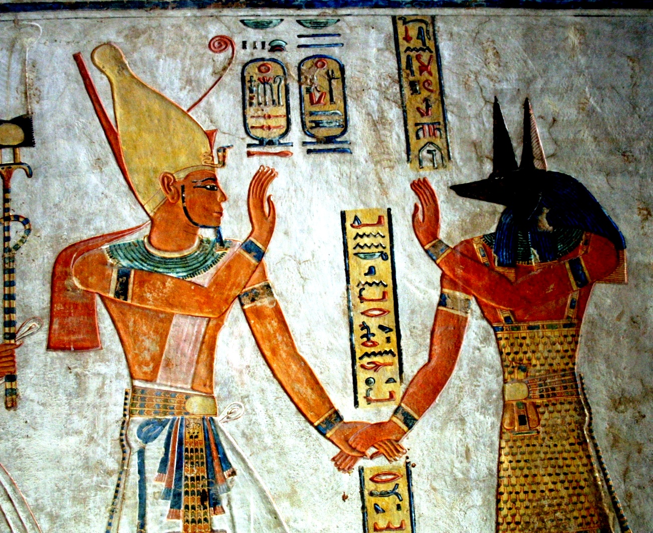 Искусство древнего Египта Анубис фрески